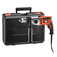Купити Дриль мережевий ударний BLACK+DECKER KR7532K. Офіційний магазин Dewalt Україна. Фірмовий інструмент та обладнання DeWALT, STANLEY, BLACK+DECKER, BOSTITCH