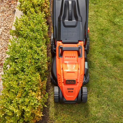Купити Газонокосарка електрична BLACK+DECKER BEMW461BH. Офіційний магазин Dewalt Україна. Фірмовий інструмент та обладнання DeWALT, STANLEY, BLACK+DECKER, BOSTITCH