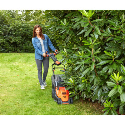 Купити Газонокосарка електрична BLACK+DECKER BEMW471ES. Офіційний магазин Dewalt Україна. Фірмовий інструмент та обладнання DeWALT, STANLEY, BLACK+DECKER, BOSTITCH