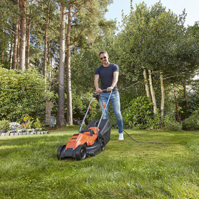 Купить Газонокосилка электрическая BLACK+DECKER BEMW451. Официальный магазин Dewalt Украина. Фирменный инструмент и оборудовние DeWALT, STANLEY, BLACK+DECKER, BOSTITCH