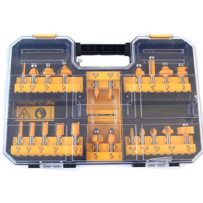Купить Набор фрез универсальный DeWALT DT90017. Официальный магазин Dewalt Украина. Фирменный инструмент и оборудовние DeWALT, STANLEY, BLACK+DECKER, BOSTITCH