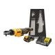 Купити Гайкокрут кутовий - ключ-храповик акумуляторний безщітковий DeWALT DCF503L1G. Офіційний магазин Dewalt Україна. Фірмовий інструмент та обладнання DeWALT, STANLEY, BLACK+DECKER, BOSTITCH