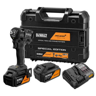 Купити Гайкокрут ударний акумуляторний безщітковий McLaren F1 TEAM SPECIAL EDITION DeWALT DCF92MP2T. Офіційний магазин Dewalt Україна. Фірмовий інструмент та обладнання DeWALT, STANLEY, BLACK+DECKER, BOSTITCH