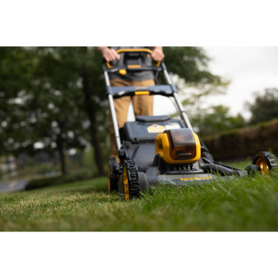 Купити Газонокосарка акумуляторна безщіткова DeWALT DCMWP500N. Офіційний магазин Dewalt Україна. Фірмовий інструмент та обладнання DeWALT, STANLEY, BLACK+DECKER, BOSTITCH