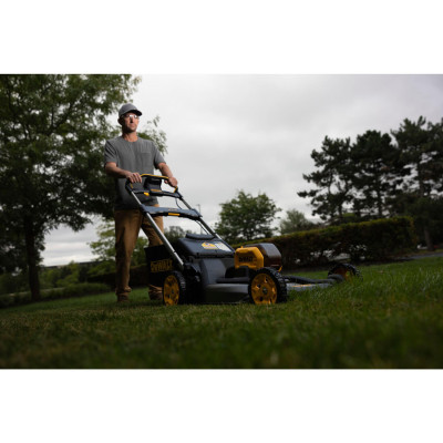 Купити Газонокосарка акумуляторна безщіткова DeWALT DCMWP500N. Офіційний магазин Dewalt Україна. Фірмовий інструмент та обладнання DeWALT, STANLEY, BLACK+DECKER, BOSTITCH