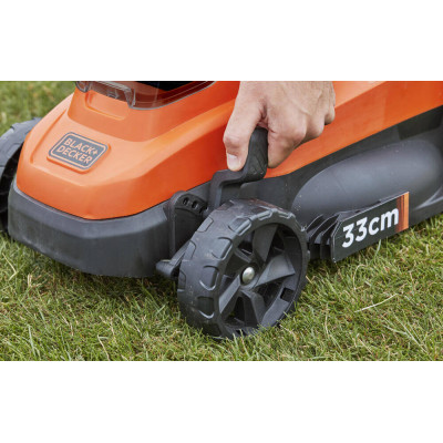 Купити Газонокосарка акумуляторна BLACK+DECKER BCMW3318L2. Офіційний магазин Dewalt Україна. Фірмовий інструмент та обладнання DeWALT, STANLEY, BLACK+DECKER, BOSTITCH