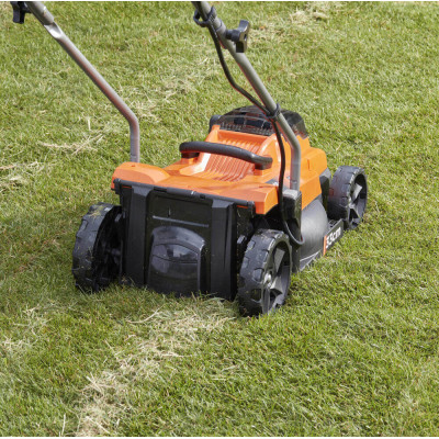 Купити Газонокосарка акумуляторна BLACK+DECKER BCMW3318L2. Офіційний магазин Dewalt Україна. Фірмовий інструмент та обладнання DeWALT, STANLEY, BLACK+DECKER, BOSTITCH