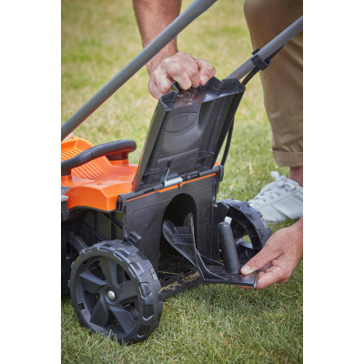 Купити Газонокосарка акумуляторна BLACK+DECKER BCMW3318L2. Офіційний магазин Dewalt Україна. Фірмовий інструмент та обладнання DeWALT, STANLEY, BLACK+DECKER, BOSTITCH