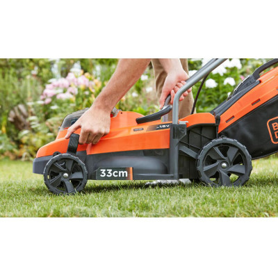 Купити Газонокосарка акумуляторна BLACK+DECKER BCMW33184L2. Офіційний магазин Dewalt Україна. Фірмовий інструмент та обладнання DeWALT, STANLEY, BLACK+DECKER, BOSTITCH
