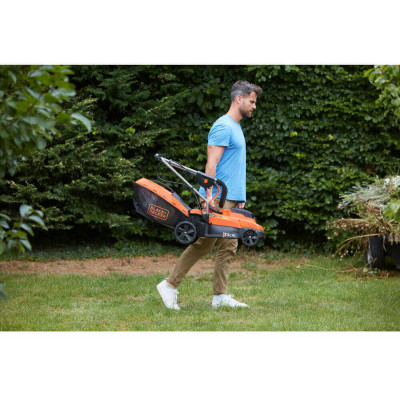 Купити Газонокосарка акумуляторна BLACK+DECKER BCMW33184L2. Офіційний магазин Dewalt Україна. Фірмовий інструмент та обладнання DeWALT, STANLEY, BLACK+DECKER, BOSTITCH