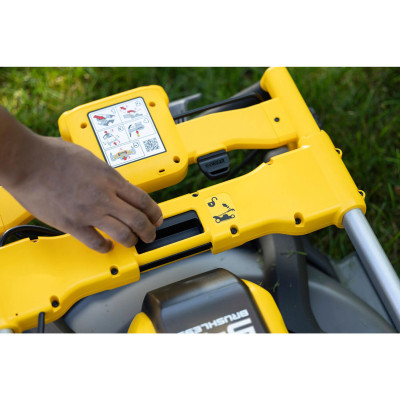 Купить Газонокосилка аккумуляторная самоходная бесщёточная DeWALT DCMWSP550N. Официальный магазин Dewalt Украина. Фирменный инструмент и оборудовние DeWALT, STANLEY, BLACK+DECKER, BOSTITCH