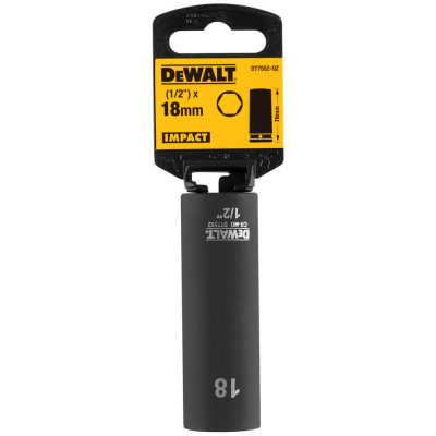 Купити Головка торцева ударна довга IMPACT DeWALT DT7552. Офіційний магазин Dewalt Україна. Фірмовий інструмент та обладнання DeWALT, STANLEY, BLACK+DECKER, BOSTITCH