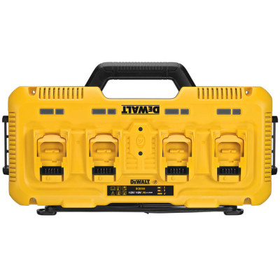 Купити Зарядний пристрій 4-х портове DeWALT DCB104. Офіційний магазин Dewalt Україна. Фірмовий інструмент та обладнання DeWALT, STANLEY, BLACK+DECKER, BOSTITCH