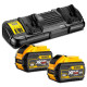 Купить Зарядное устройство DeWALT DCB132X2. Официальный магазин Dewalt Украина. Фирменный инструмент и оборудовние DeWALT, STANLEY, BLACK+DECKER, BOSTITCH