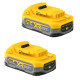 Купити Набір акумуляторных батарей PowerStack DeWALT DCBP318S2. Офіційний магазин Dewalt Україна. Фірмовий інструмент та обладнання DeWALT, STANLEY, BLACK+DECKER, BOSTITCH