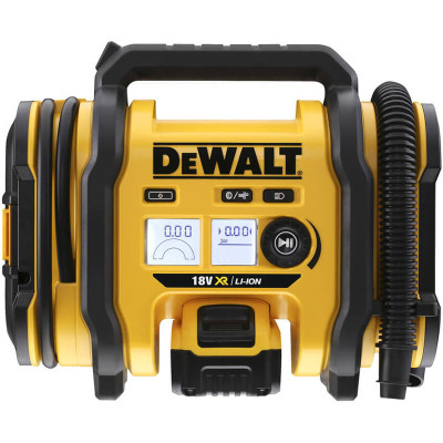 Купити Компресор повітряний акумуляторний DeWALT DCC018N. Офіційний магазин Dewalt Україна. Фірмовий інструмент та обладнання DeWALT, STANLEY, BLACK+DECKER, BOSTITCH