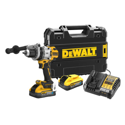 Купити Дриль-шурупокрут акумуляторний безщітковий ударний DeWALT DCD1007H2T. Офіційний магазин Dewalt Україна. Фірмовий інструмент та обладнання DeWALT, STANLEY, BLACK+DECKER, BOSTITCH