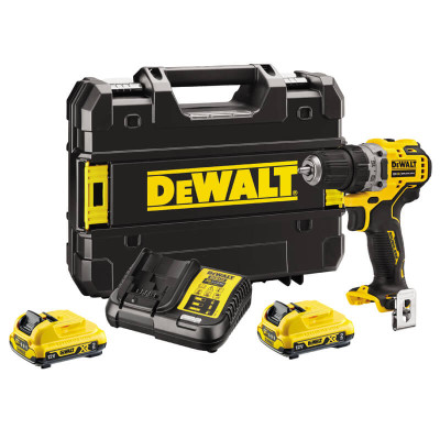 Купити Дриль-шурупокрут акумуляторний безщітковий DeWALT DCD701D2. Офіційний магазин Dewalt Україна. Фірмовий інструмент та обладнання DeWALT, STANLEY, BLACK+DECKER, BOSTITCH