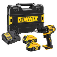 Купити Дриль-шурупокрут акумуляторний безщітковий ударний DeWALT DCD709P2T. Офіційний магазин Dewalt Україна. Фірмовий інструмент та обладнання DeWALT, STANLEY, BLACK+DECKER, BOSTITCH