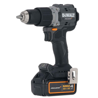 Купить Дрель-шуруповёрт ударная McLaren F1 TEAM LIMITED EDITION DeWALT DCD85MM2T. Официальный магазин Dewalt Украина. Фирменный инструмент и оборудовние DeWALT, STANLEY, BLACK+DECKER, BOSTITCH