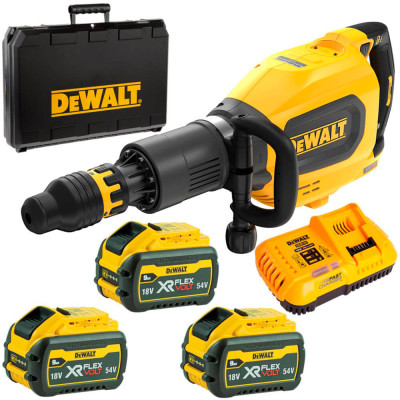 Купити Молоток відбійний акумуляторний безщітковий SDS-MAX DeWALT DCH911X3. Офіційний магазин Dewalt Україна. Фірмовий інструмент та обладнання DeWALT, STANLEY, BLACK+DECKER, BOSTITCH