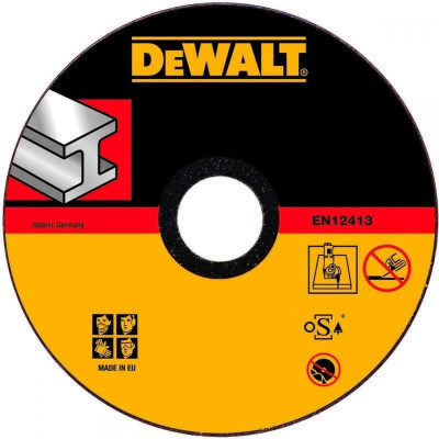 Купить Круг отрезной HIGH PERFORMANCE DeWALT DT42380Z. Официальный магазин Dewalt Украина. Фирменный инструмент и оборудовние DeWALT, STANLEY, BLACK+DECKER, BOSTITCH