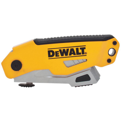 Купити Ніж складаний з висувним трапецеподібним лезом DeWALT DWHT10261-0. Офіційний магазин Dewalt Україна. Фірмовий інструмент та обладнання DeWALT, STANLEY, BLACK+DECKER, BOSTITCH