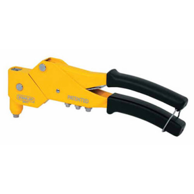 Купить Ключ заклепочный Swivel Head Riveter с поворотной головкой и насадками под заклепки диаметром 2, 3, 4, 5 мм, высокого усилия STANLEY 6-MR77. Официальный магазин Dewalt Украина. Фирменный инструмент и оборудовние DeWALT, STANLEY, BLACK+DECKER, BOSTITCH