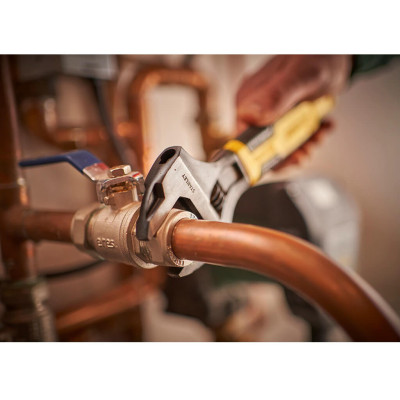Купить Ключ гаечный разводной MaxSteel длиной 250 мм, максимальный размер 36 мм STANLEY 0-90-949. Официальный магазин Dewalt Украина. Фирменный инструмент и оборудовние DeWALT, STANLEY, BLACK+DECKER, BOSTITCH