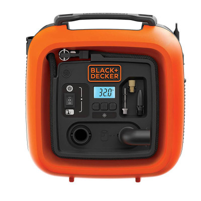 Купити Автомобільний компресор BLACK+DECKER ASI400. Офіційний магазин Dewalt Україна. Фірмовий інструмент та обладнання DeWALT, STANLEY, BLACK+DECKER, BOSTITCH