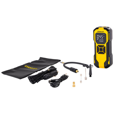 Купити Компрессор автомобільний-павербанк STANLEY SXIF0101. Офіційний магазин Dewalt Україна. Фірмовий інструмент та обладнання DeWALT, STANLEY, BLACK+DECKER, BOSTITCH