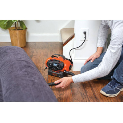 Купити Компресор автомобільний акумуляторний BLACK+DECKER BDCINF18N. Офіційний магазин Dewalt Україна. Фірмовий інструмент та обладнання DeWALT, STANLEY, BLACK+DECKER, BOSTITCH