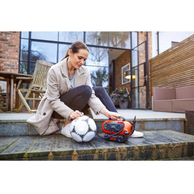 Купити Компресор автомобільний акумуляторний BLACK+DECKER BDCINF18N. Офіційний магазин Dewalt Україна. Фірмовий інструмент та обладнання DeWALT, STANLEY, BLACK+DECKER, BOSTITCH