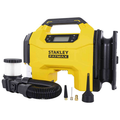 Купити Компресор автомобільний 3-в-1 STANLEY SXVI02001. Офіційний магазин Dewalt Україна. Фірмовий інструмент та обладнання DeWALT, STANLEY, BLACK+DECKER, BOSTITCH