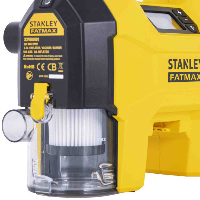 Купити Компресор автомобільний 3-в-1 STANLEY SXVI02001. Офіційний магазин Dewalt Україна. Фірмовий інструмент та обладнання DeWALT, STANLEY, BLACK+DECKER, BOSTITCH