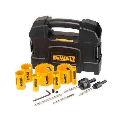 Купити Набір коронок-ціфенборів DeWALT DT90351. Офіційний магазин Dewalt Україна. Фірмовий інструмент та обладнання DeWALT, STANLEY, BLACK+DECKER, BOSTITCH