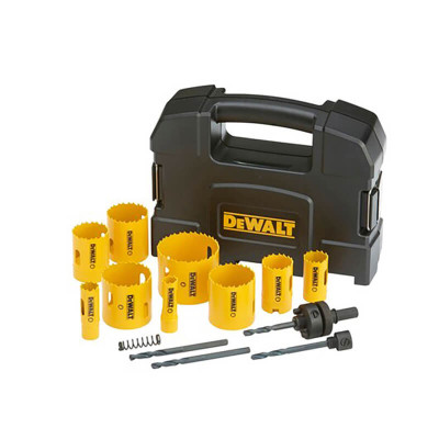Купити Набір коронок-ціфенборів DeWALT DT90350. Офіційний магазин Dewalt Україна. Фірмовий інструмент та обладнання DeWALT, STANLEY, BLACK+DECKER, BOSTITCH