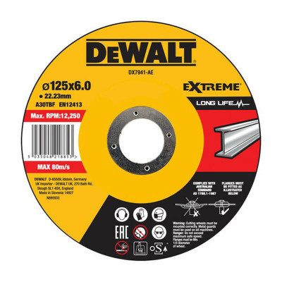 Купити Круг шліфувальний EXTREME DeWALT DX7941. Офіційний магазин Dewalt Україна. Фірмовий інструмент та обладнання DeWALT, STANLEY, BLACK+DECKER, BOSTITCH