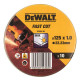 Купити Набір кіл відрізних DeWALT DT3507. Офіційний магазин Dewalt Україна. Фірмовий інструмент та обладнання DeWALT, STANLEY, BLACK+DECKER, BOSTITCH