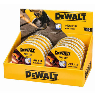 Купити Набір кіл відрізних DeWALT DT3507. Офіційний магазин Dewalt Україна. Фірмовий інструмент та обладнання DeWALT, STANLEY, BLACK+DECKER, BOSTITCH