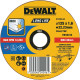 Купити Круг відрізний DeWALT DT43906. Офіційний магазин Dewalt Україна. Фірмовий інструмент та обладнання DeWALT, STANLEY, BLACK+DECKER, BOSTITCH