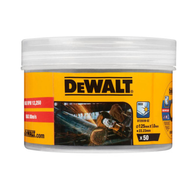 Купить Набор кругов отрезных FASTCUT DeWALT DT20598. Официальный магазин Dewalt Украина. Фирменный инструмент и оборудовние DeWALT, STANLEY, BLACK+DECKER, BOSTITCH
