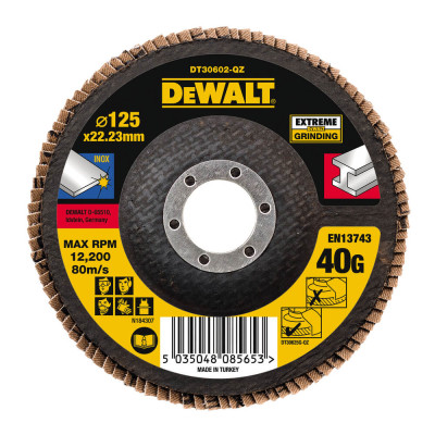 Купити Круг шліфувальний пелюстковий DeWALT DT30602. Офіційний магазин Dewalt Україна. Фірмовий інструмент та обладнання DeWALT, STANLEY, BLACK+DECKER, BOSTITCH