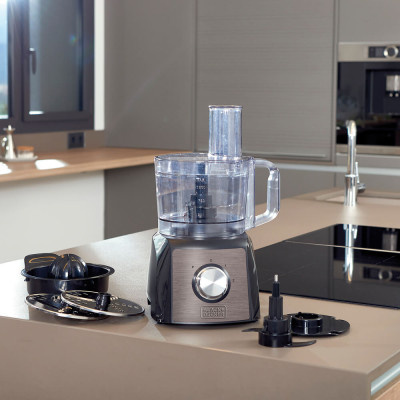 Купити Кухонний комбайн BLACK+DECKER BXFPA1200E. Офіційний магазин Dewalt Україна. Фірмовий інструмент та обладнання DeWALT, STANLEY, BLACK+DECKER, BOSTITCH