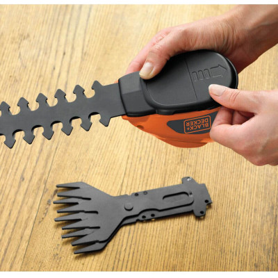 Купить Кусторез-ножницы аккумуляторные BLACK+DECKER GSL700. Официальный магазин Dewalt Украина. Фирменный инструмент и оборудовние DeWALT, STANLEY, BLACK+DECKER, BOSTITCH