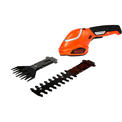 Купити Кущоріз-ножиці акумуляторні BLACK+DECKER GSL700KIT. Офіційний магазин Dewalt Україна. Фірмовий інструмент та обладнання DeWALT, STANLEY, BLACK+DECKER, BOSTITCH
