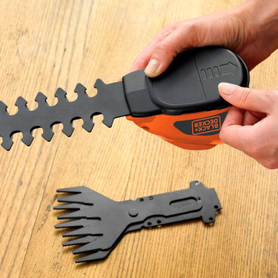 Купити Кущоріз-ножиці акумуляторні BLACK+DECKER GSL700KIT. Офіційний магазин Dewalt Україна. Фірмовий інструмент та обладнання DeWALT, STANLEY, BLACK+DECKER, BOSTITCH
