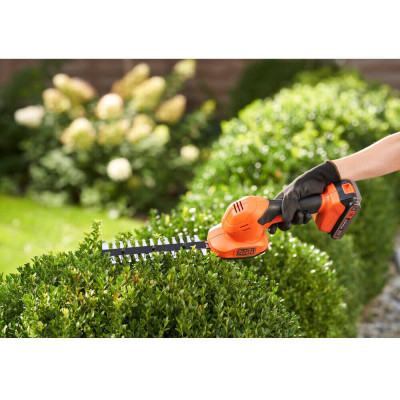 Купити Кущоріз-ножиці акумуляторні BLACK+DECKER BCSS18B. Офіційний магазин Dewalt Україна. Фірмовий інструмент та обладнання DeWALT, STANLEY, BLACK+DECKER, BOSTITCH