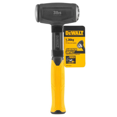Купить Мини-кувалда с весом головки 1361 г DeWALT DWHT51388-0. Официальный магазин Dewalt Украина. Фирменный инструмент и оборудовние DeWALT, STANLEY, BLACK+DECKER, BOSTITCH