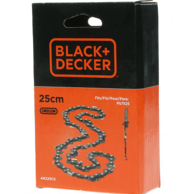 Купить Запасная цепь BLACK+DECKER A6225CS. Официальный магазин Dewalt Украина. Фирменный инструмент и оборудовние DeWALT, STANLEY, BLACK+DECKER, BOSTITCH